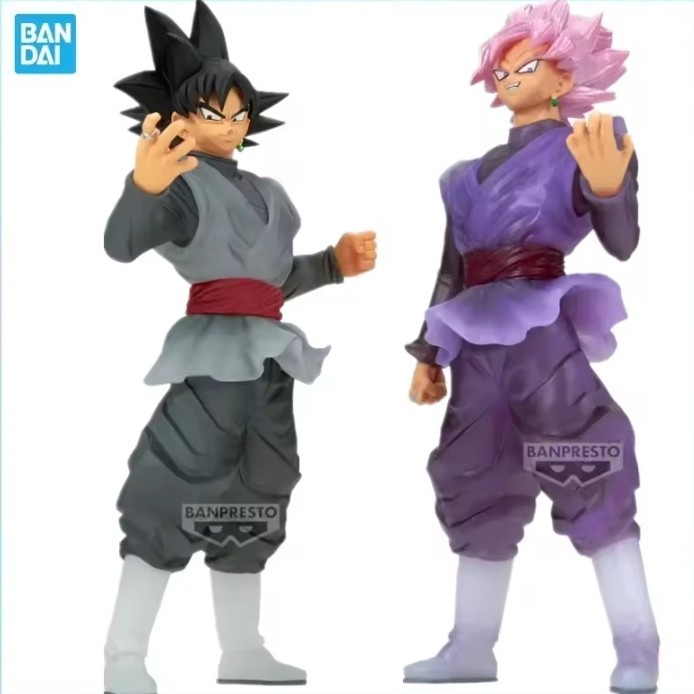 Bandai Banpresto Dragon Ball Clearise Goku Black Super Saiyan Rose Figure PVC Or