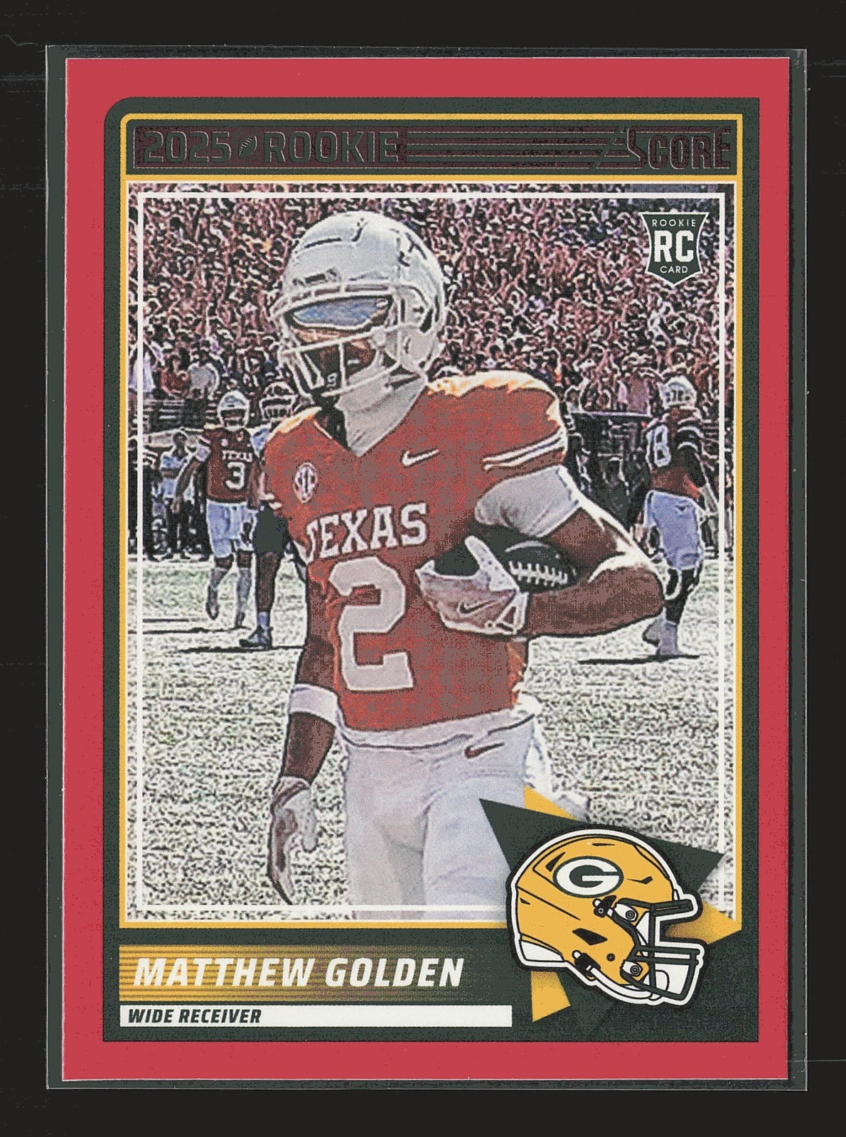 2025 Score - Rookies Matthew Golden #56 Red (RC)