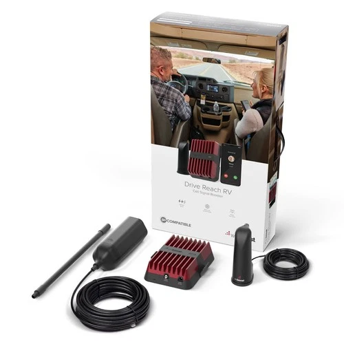 weBoost 470354 Drive Reach Rv Cell Phone Signal Booster Kit Boosts 4G Lte & 5G