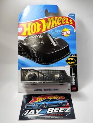 Hot Wheels 2026 NEW Case N Armored Batmobile LC (Promo Combine Shipping)