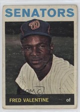 1964 Topps Fred Valentine #483 0f6