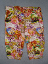 Jams World Pants Women Medium Multicolor Island Hop W712-ISHO Made in USA 36x20