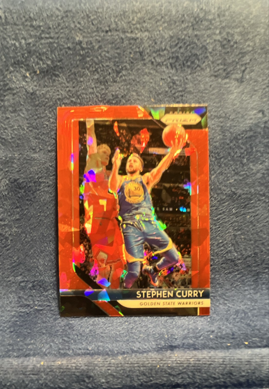 2018-19 Panini Prizm - Stephen Curry #222 Red Ice Prizm