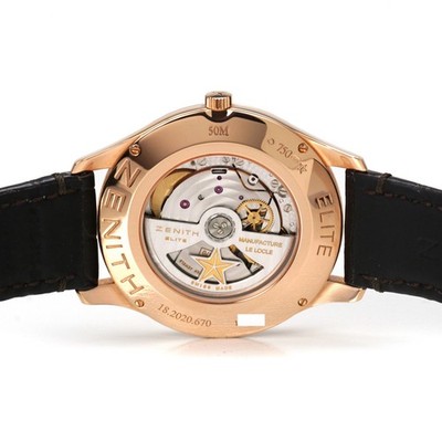 Zenith Captain Elite Central Seconds Wristwatch 18.2020.670/01