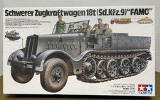 Tamiya 35239 Schwerer Zugkraftwagen 18t Sd.Kfz.9 FAMO 1/35 New In Sealed Box