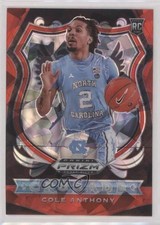 2020-21 Panini Prizm Draft Picks Crusade Red Ice Prizm Cole Anthony #89 w8t