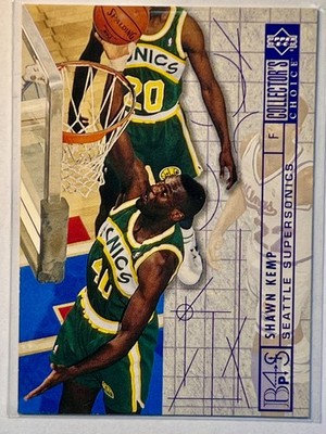 1994 Upper Deck - Shawn Kemp - Blueprint for Success #396