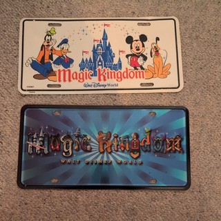 Disney's Magic Kingdom 2 license Plates from Florida
