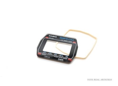 REPLACEMENT VINTAGE GLASS WATCH  CASIO W-17. NOS