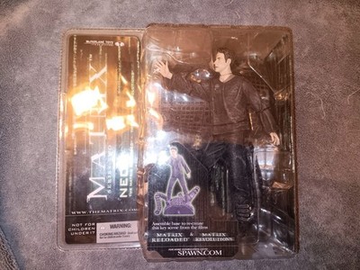 The Matrix Reloaded Revolutions Neo Series Two McFarlane Toys Figure 2003 Sealed