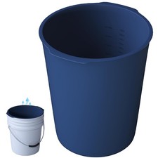 Afvlo 5 Gallon Reusable Bucket Liner, Leakproof Concrete Tools Durable Silicone