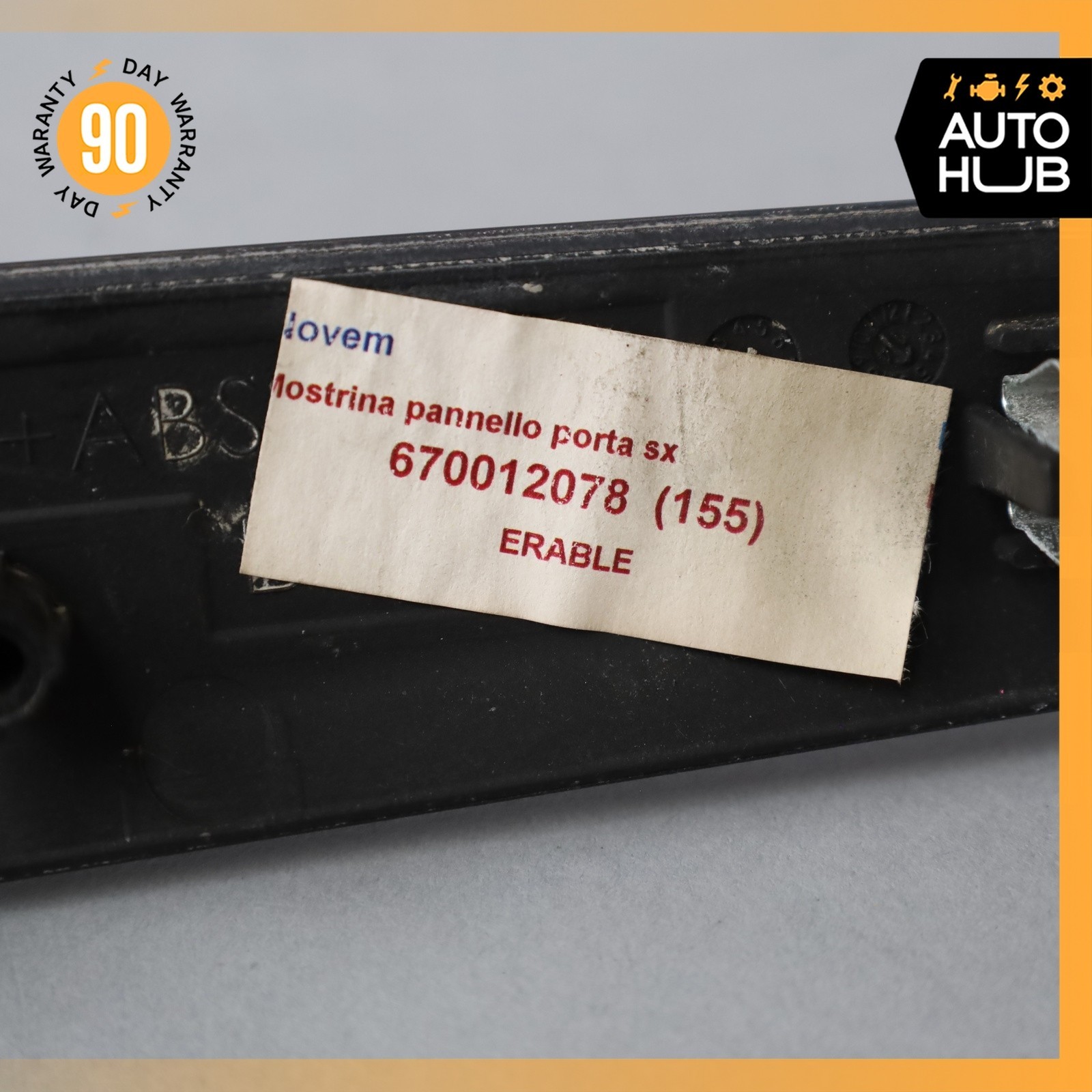 Maserati Quattroporte M156 GTS Front Left Door Panel Trim Panel Wood OEM