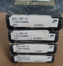 6003-2RS 6003-ZZ Radial Ball Bearing 17X35X10