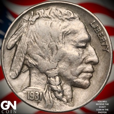 1931 S Buffalo Nickel B2222