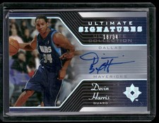 2004-05 Upper Deck Ultimate Collection #US-DE Devin Harris Signatures Gold /34