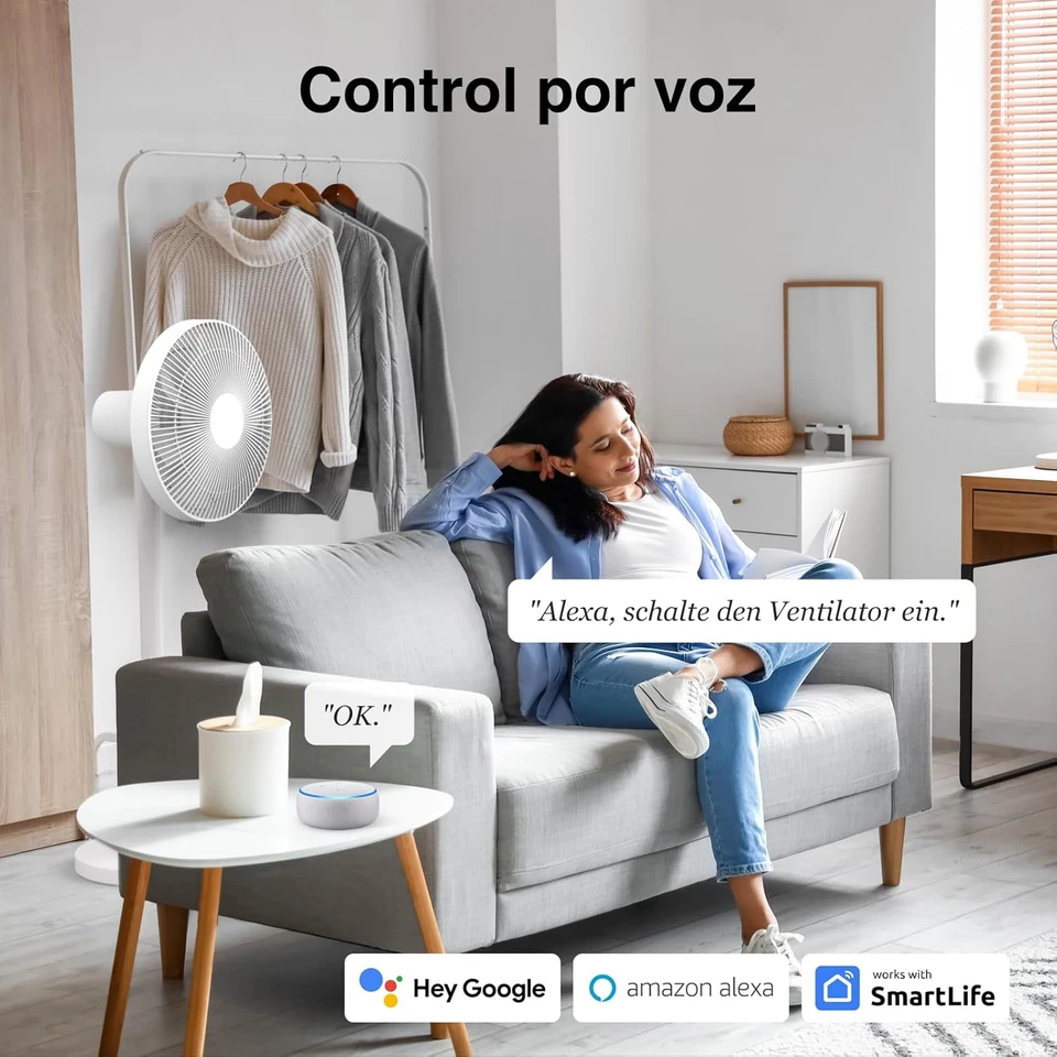 Ghome Smart Mini Enchufe Inteligente WIFI, Enchufe Programable WIFI Control Remo - Imagen 4 de 4