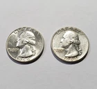 1964 P & D Silver Washington Business Strike Quarters - Auction A3