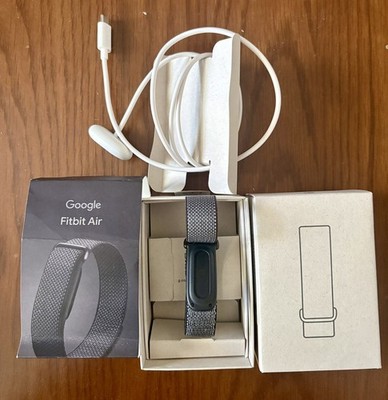 Google Fitbit Air Screenless Fitness Tracker Obsidian Performance Loop Band