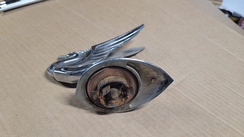 1933 34 35 36 ? Chevrolet Gazelle Chrome Hood Ornament Mascot - Picture 8 of 8