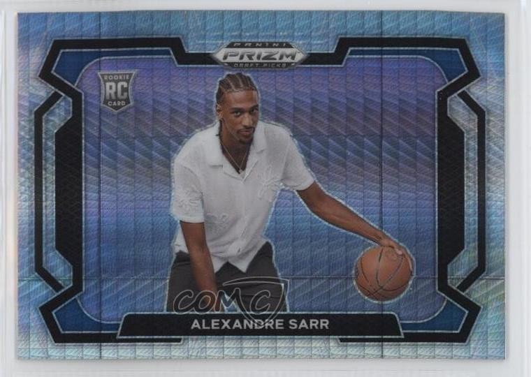 2024 Panini Prizm Draft Picks Hyper Variations Alexandre Sarr #52 Rookie RC 13c5