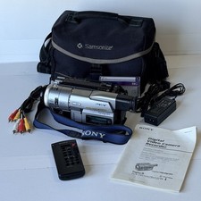  Beautiful  Sony HandyCam DCR-TRV110 Digital8 Video Camcorder Bundle