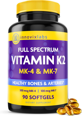 #ad #ad Full Spectrum Vitamin K2 90 Softgels with 600 Mcg of Trans Form MK7 and MK4 Su $50.95