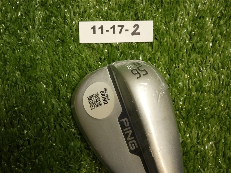 Ping S159 Chrome 56* 12* Sand Wedge S Grind ZZ 115 Steel Black Dot New - Image 2 of 4