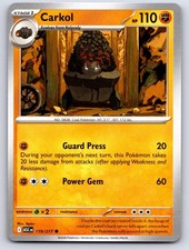 Carkol 119/217 Common Ascended Heroes Pokemon