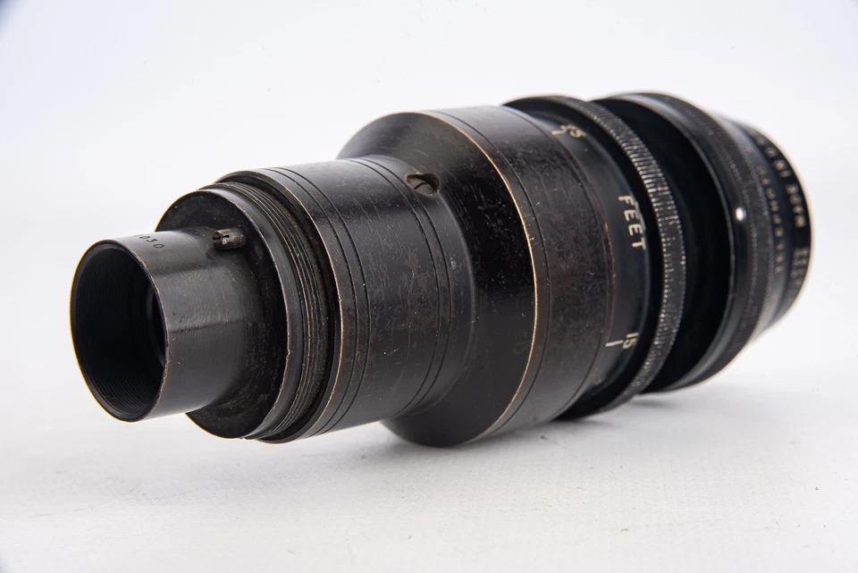 S Mount Kodak Telephoto 152mm f/4.5 Black Body Cine Lens with Hood V12 - Image 4 of 4