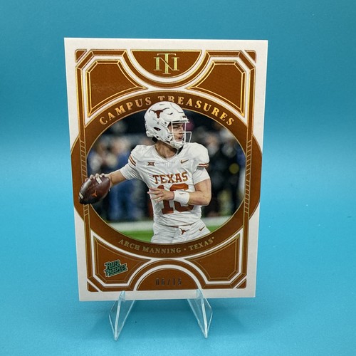 Arch Manning #1 2025 Panini National Treasures Collegiate Campus Treasures card