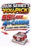 2026 Topps Series 1 Paper Base #1-200 : YOU PICK Complete Your Set - 55% off 4+