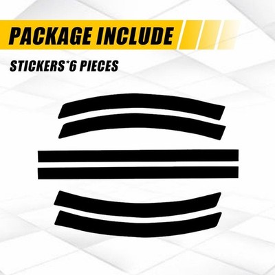 For 14-2019 Chevrolet C7 Corvette Complete Reflector Blackout Kit Vinyl Overlay