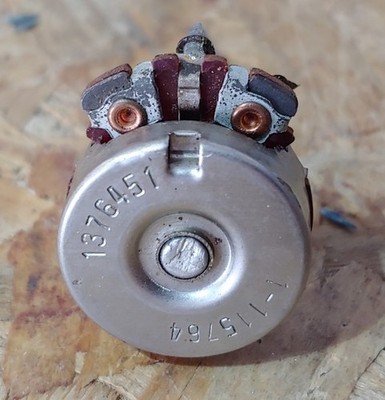 USED 1964 CTS  1-115764 POTENTIOMETER Sweep Reads 7.77k-7.3 Ohm CODE= 1376451