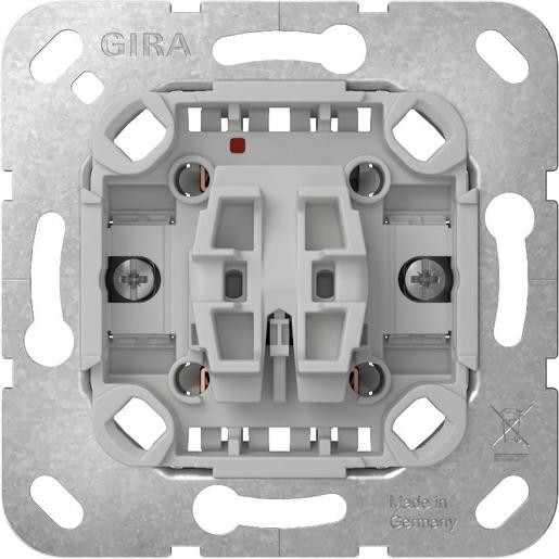 Wipptaster Wechsler Taster Gira Unterputz Taster Typ 315600 Einsatz 250V Wippe-image