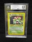 2000 Pokemon Black Star Promo Strategy Guide #13 Venusaur BGS 8.5 NM-MT+