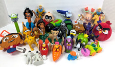 30 Piece Lot of Kids Meal Toys Various Years Disney Lion King Angry Birds