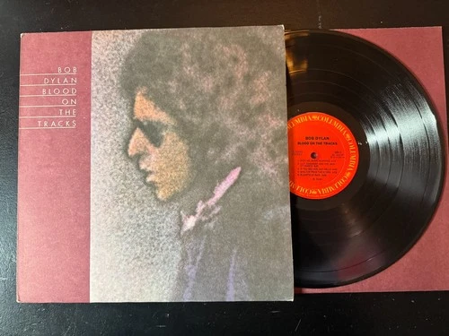 Bob Dylan – Blood On The Tracks Vinyl LP - 1975 - PC 33235 - Black Text - VG+
