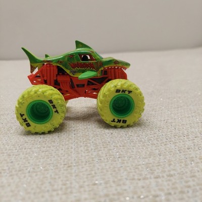 Monster Jam Megalodon Zombie Invasion Walmart Loose Truck HTF 1/64