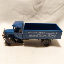 mes-96540	Roskopf Serie Nostalgie 1:87 Mercedes LKW Sächsische Metallwarenfabrik