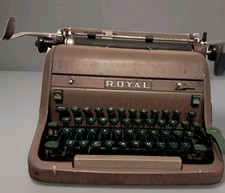 Vintage 1952-1954 Royal HHE 