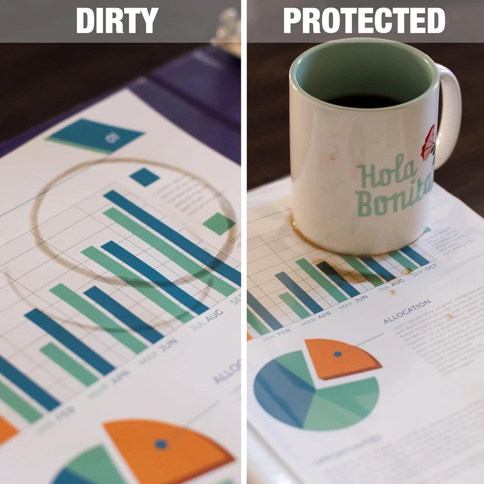 Samsill 200 Heavy Duty Non-Glare Sheet Protectors for 3 Ring Binders - Image 3 of 4