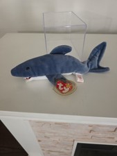 Ty Beanie Baby Crunch the Shark, 1996 Rare; Original;