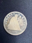 1875 Silver Liberty Seated Quarter #2303