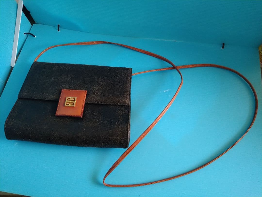 Givenchy genuine leather black shoulder bag