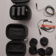 Rode Wireless Pro Compact Wireless Microphone System/Recorder w/ Lavaliers