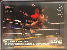 2019 Topps Now WWE Wrestling Cards Checklist 23