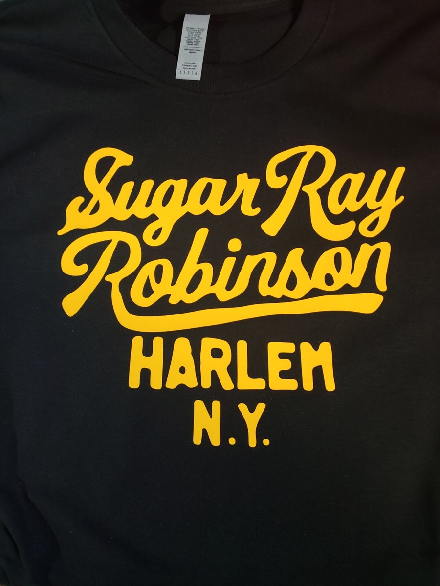 new sugar ray robinson Harlem ny new york boxing Black training t