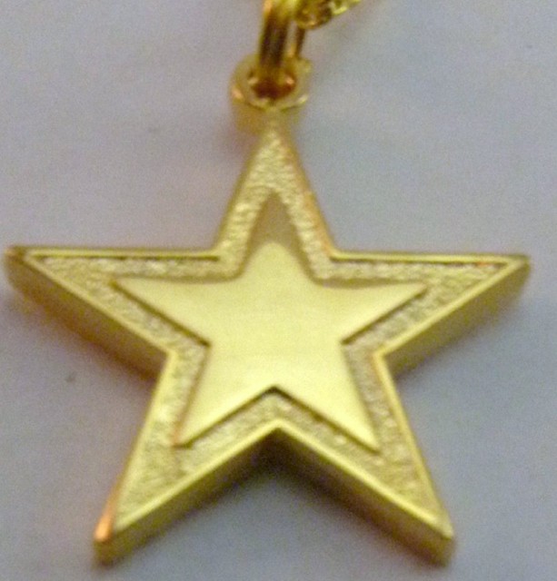 Dallas Cowboys Gold Star Logo Charm Petite Necklace NFL Licensed Jewelry eBay