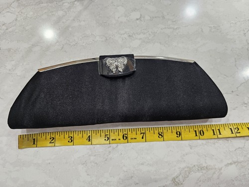 Neu Tova Beverly Hills Satin Schmetterling Clutch Tasche - Bild 8 von 9