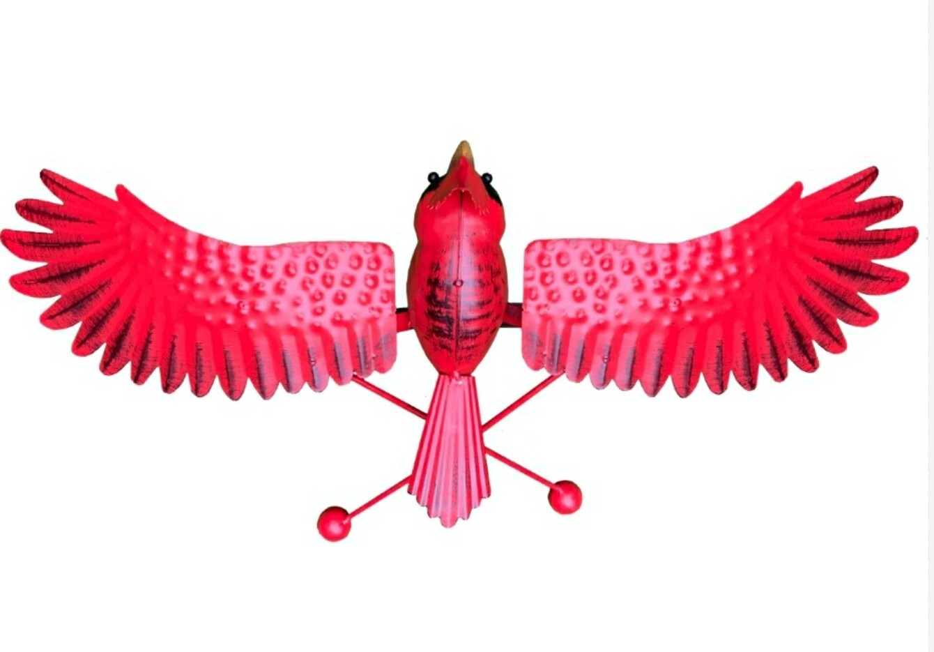 METAL CARDINAL BALANCING ROCKER STAKE ESSCHERT DESIGN ZYCT817 KINETIC ...